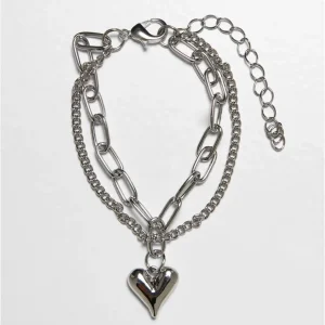 BRACCIALE HEART ICON CON CIONDOLO A FORMA DI CUORE