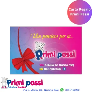 Buono Regalo Primi Passi Calzature