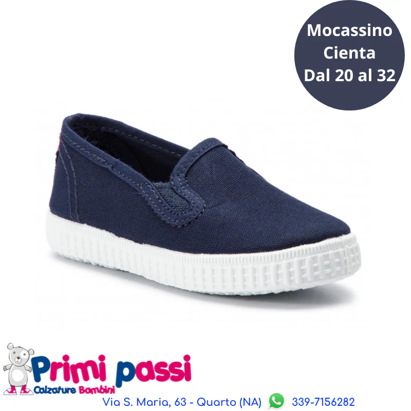 Cienta Slip-On mocassino Blu - immagine 2