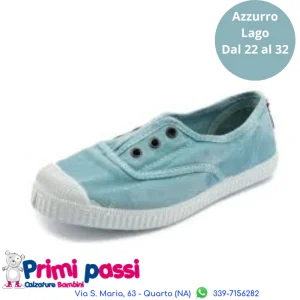Cienta Sneakers Tela - Azzurro lago