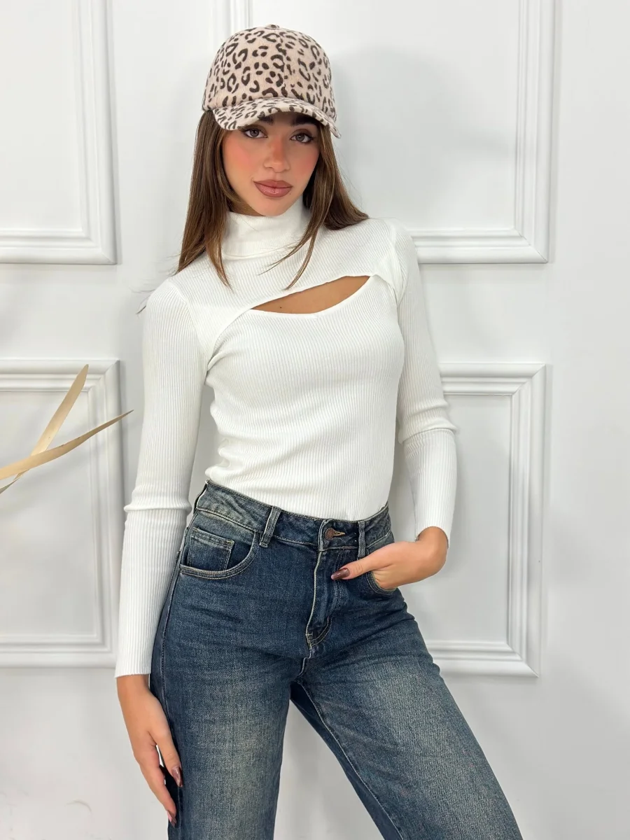 Maglia Collo Alto ZS1151 - immagine 4