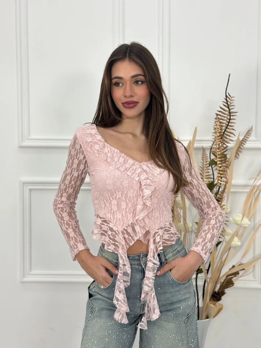 Maglia Rouches GIA6379 - immagine 3