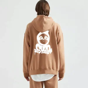 HOODIE CAMEL BRADIPO GRAFFITI SPRAY