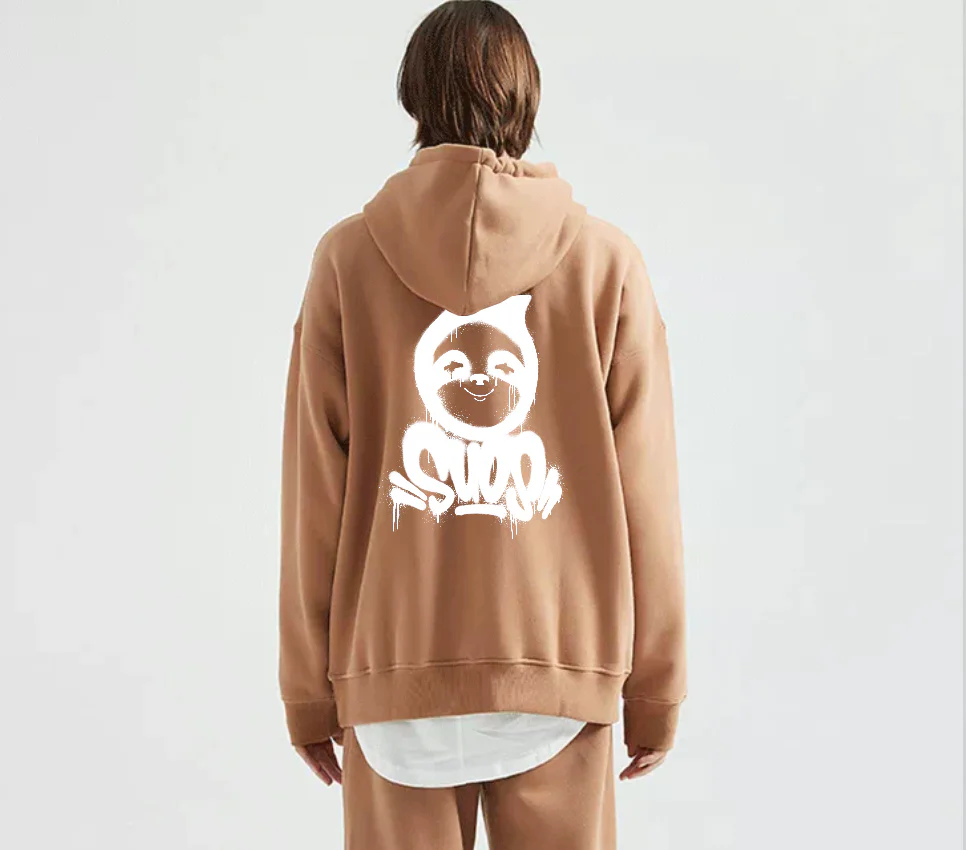 HOODIE CAMEL BRADIPO GRAFFITI SPRAY - immagine 2