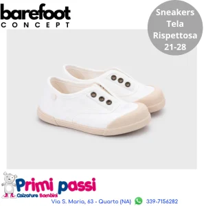 Igor Sneakers Tela Barefoot Concept - Bianco