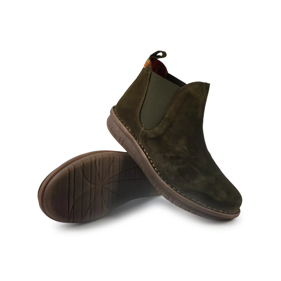 Jungla Stivaletti Chelsea Donna in Pelle Muschio - immagine 4