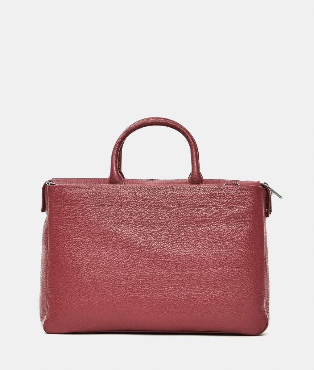 Borsa Lavoro Mandarina Duck in Pelle Grape Porta PC 15 Pollici - immagine 5