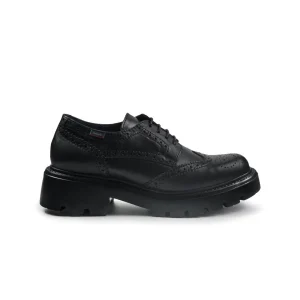 Callaghan Francesine Oxford Donna in Pelle Nero