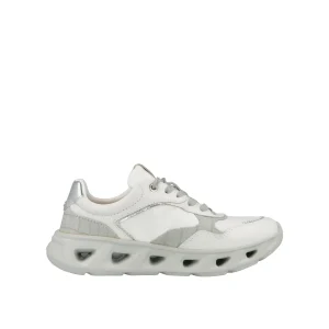 Impronte Sneakers Donna Running in Pelle Bianca