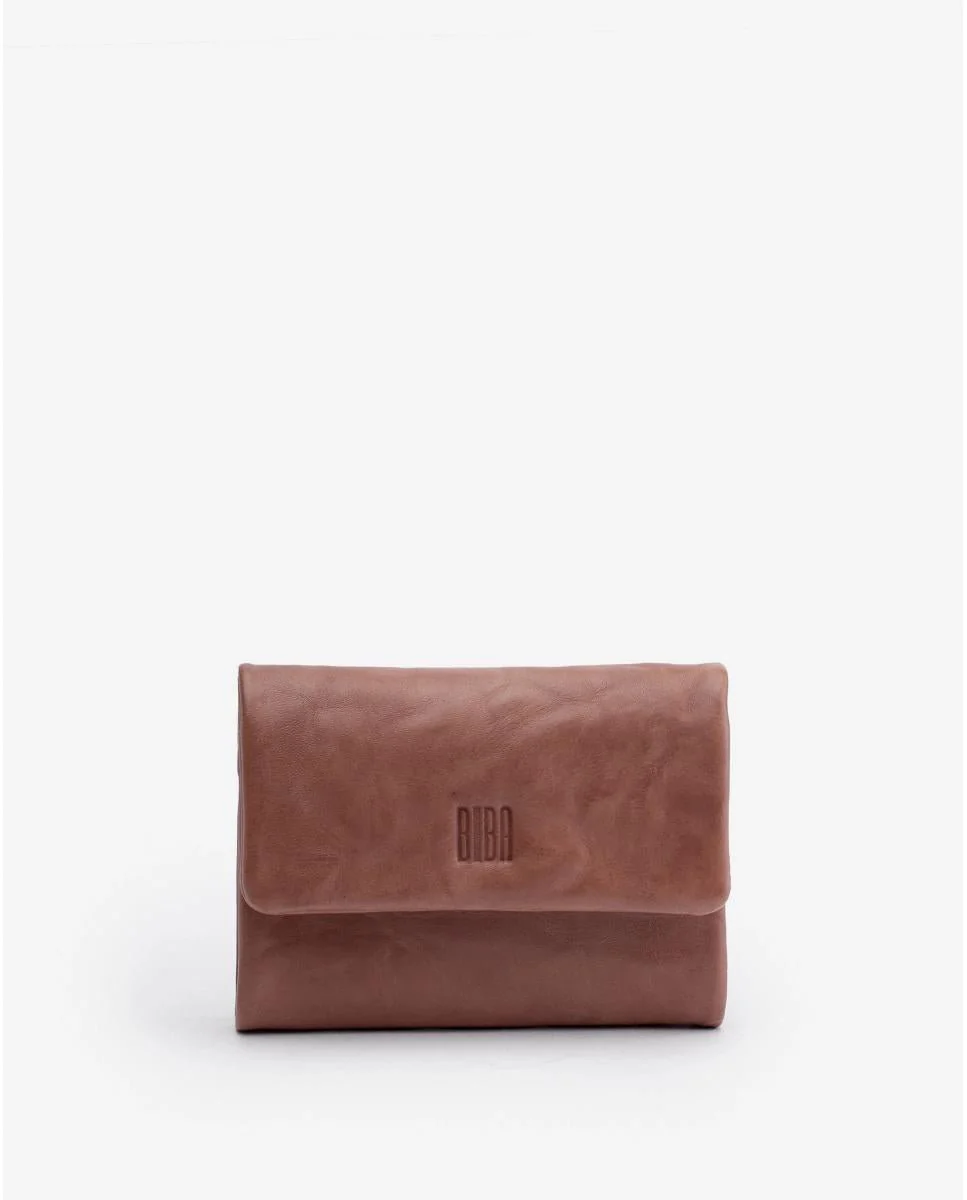 Biba Portafoglio in Pelle Taupe con Portamonete - immagine 7