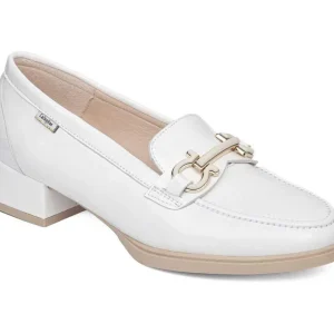 Mocassini Donna Vernice Bianco