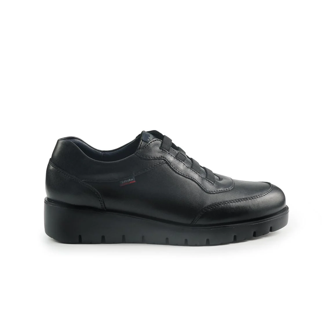 Callaghan Mocassini Slip On Donna con Zeppa in Pelle Nero - immagine 2