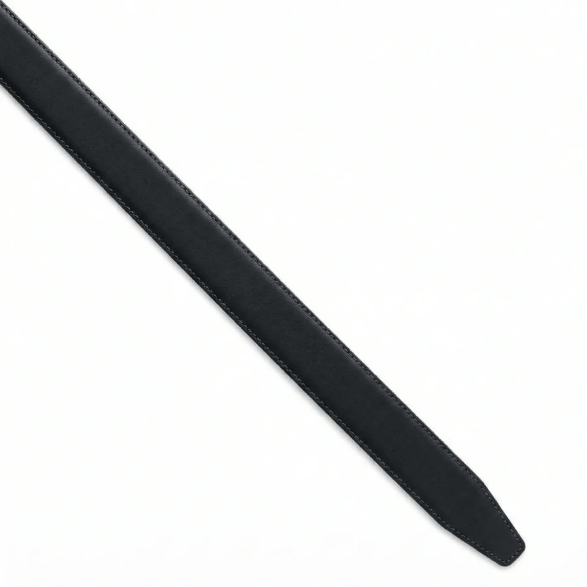 Frau Cintura Uomo con Chiusura a Scatto in Pelle Nera - immagine 4