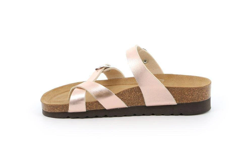 Grunland Sandali Infradito Donna Plantare Sughero Doppia Fibbia Rame - immagine 7