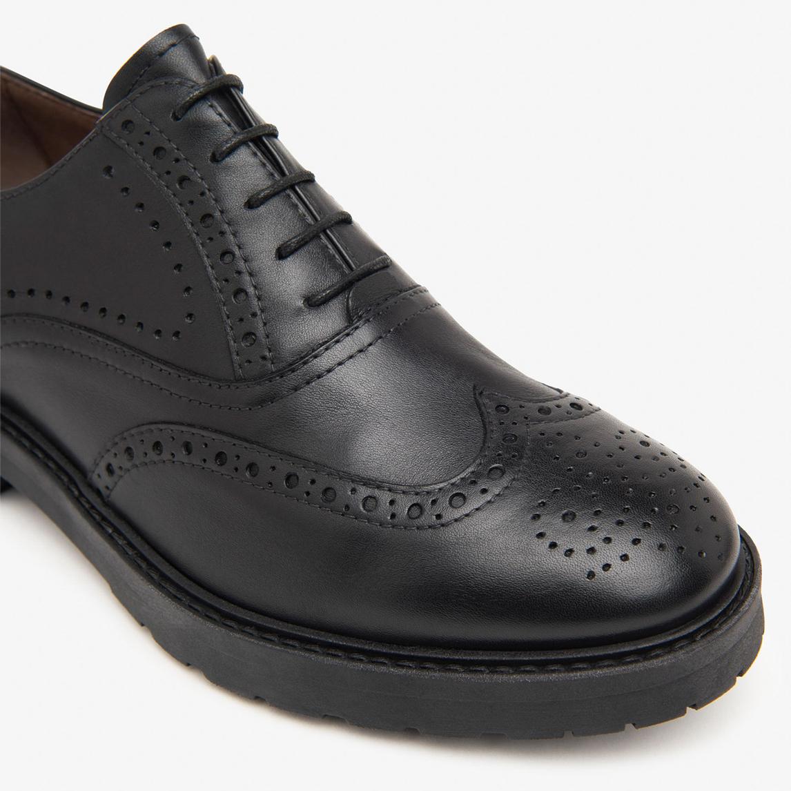 Nero Giardini Francesine Donna in Pelle Nero - immagine 4