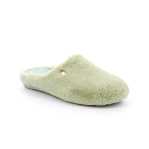 Pantofole Donna Pelouche Verde