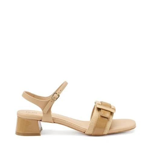 Frau Sandali Donna Tacco Medio in Pelle Biscotto - immagine 2