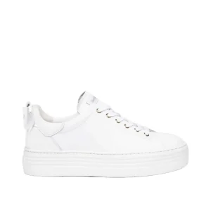 Nero Giardini Sneakers Donna in Pelle Bianca