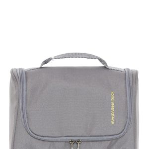 Beauty Necessaire da Viaggio in Tessuto Grigio