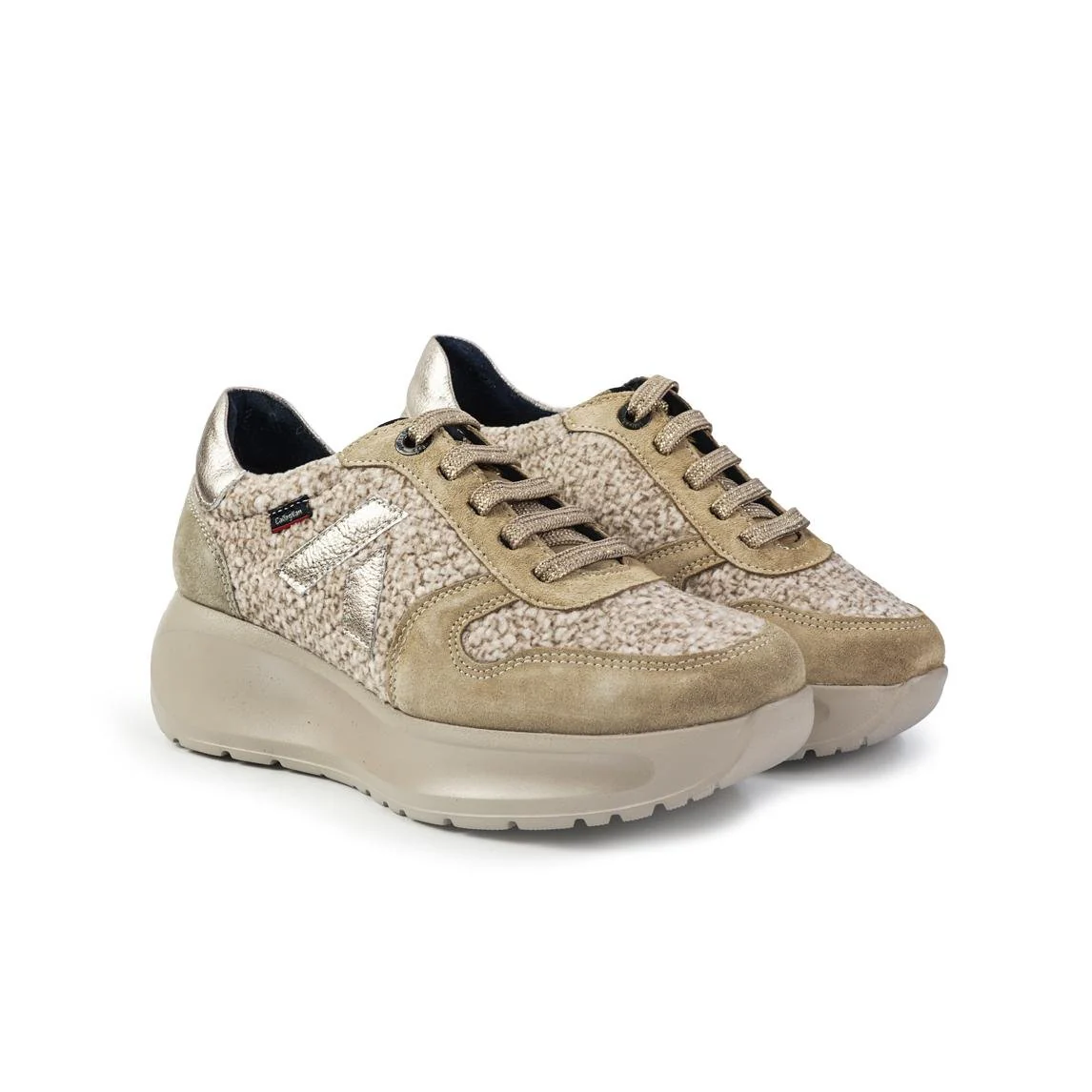 Callaghan Sneakers Donna con Zeppa in Pelle Corda - immagine 3