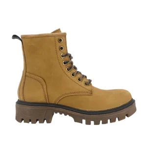 Anfibi Donna in Pelle Cuoio