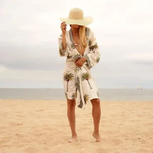 Kimono Caftano in Cotone