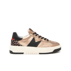 Nero Giardini Sneakers Donna in Pelle Laminata Multicolor Animalier