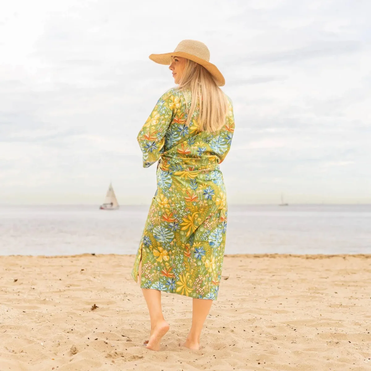 Kimono Caftano in Cotone - immagine 4