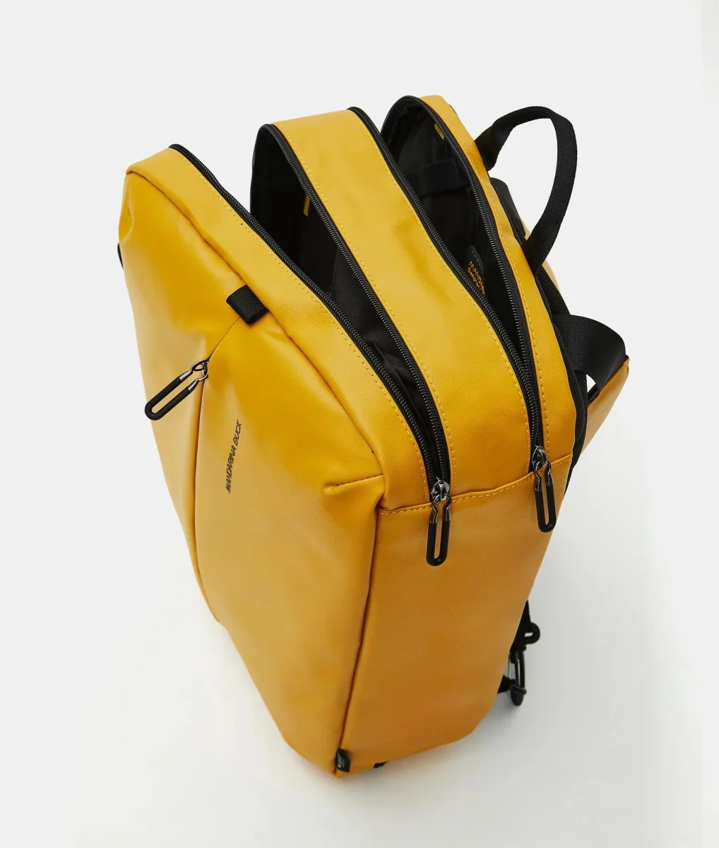 Mandarina Duck Borsa Lavoro Zaino Porta PC 15 Pollici Giallo - immagine 4