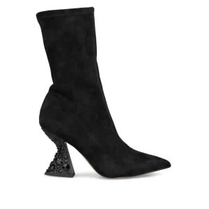 Stivaletto Donna Elasticizzato Nero
