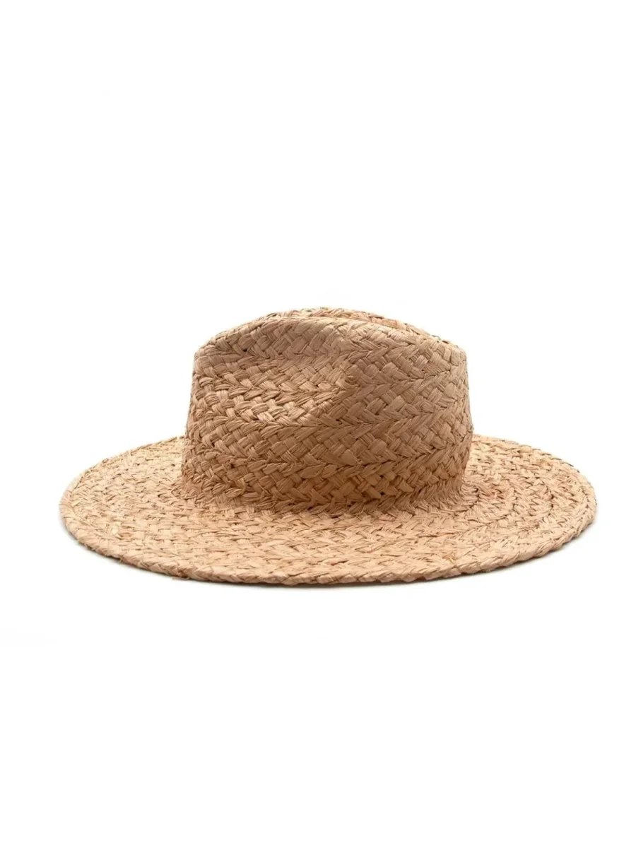 Cappello Fedora Unisex in Rafia Naturale - immagine 3
