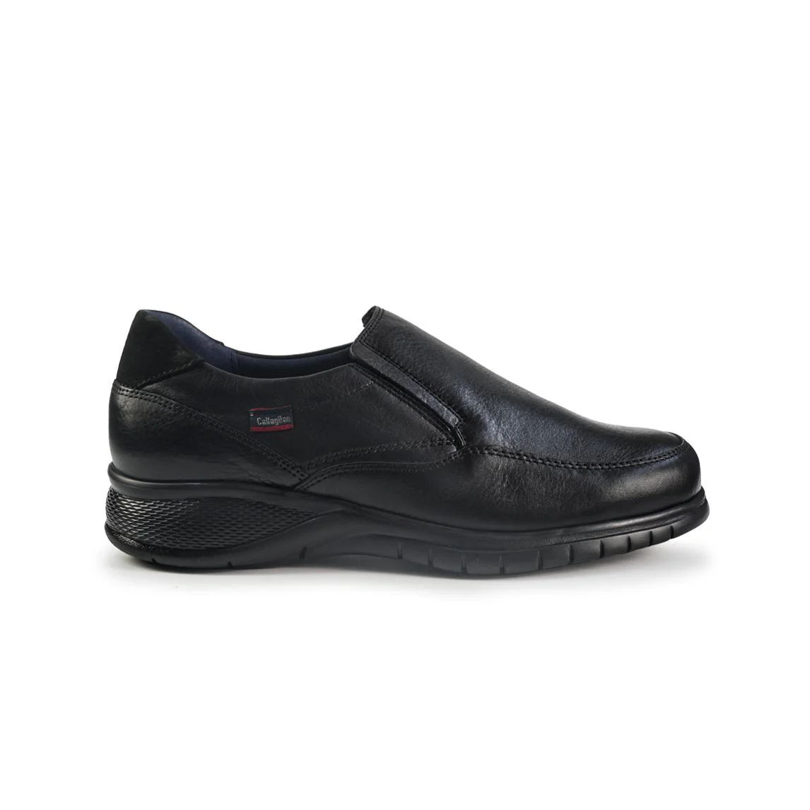Callaghan Mocassini Slip On Uomo Confort in Pelle Nero - immagine 2