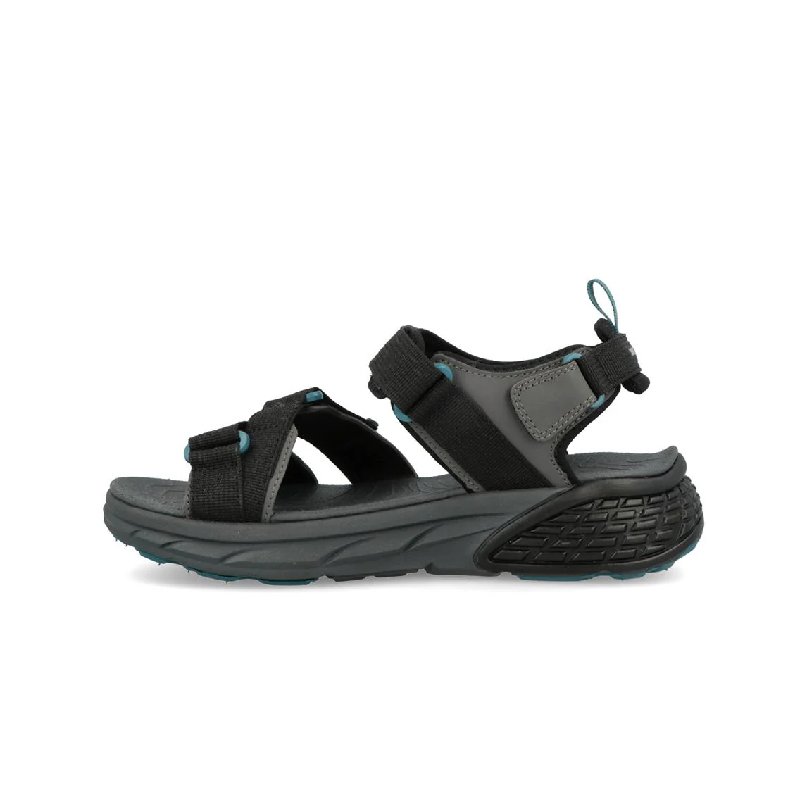 Jeep Sandali Uomo con Doppio Velcro in Tessuto Nero - immagine 6