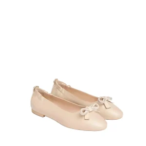 Nero Giardini Ballerine in Pelle Lino