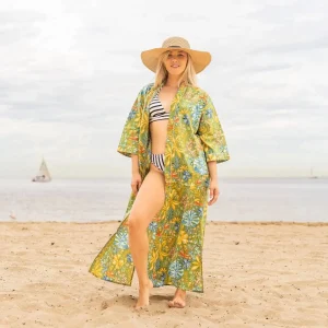 Kimono Caftano in Cotone