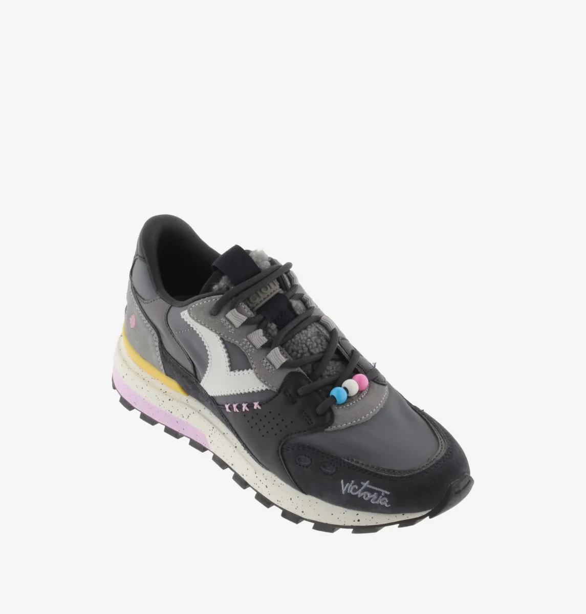 Sneakers Donna Camoscio Antracite - immagine 6