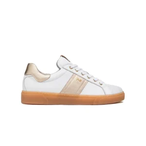 NeroGiardini Sneakers Bassa Donna in Pelle Bianca