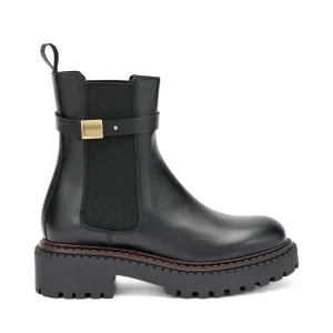 Stivaletti Frau Chelsea Donna in Pelle Nero