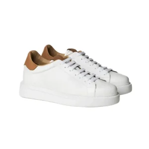 Sneakers Oversize Uomo Pelle Bianca