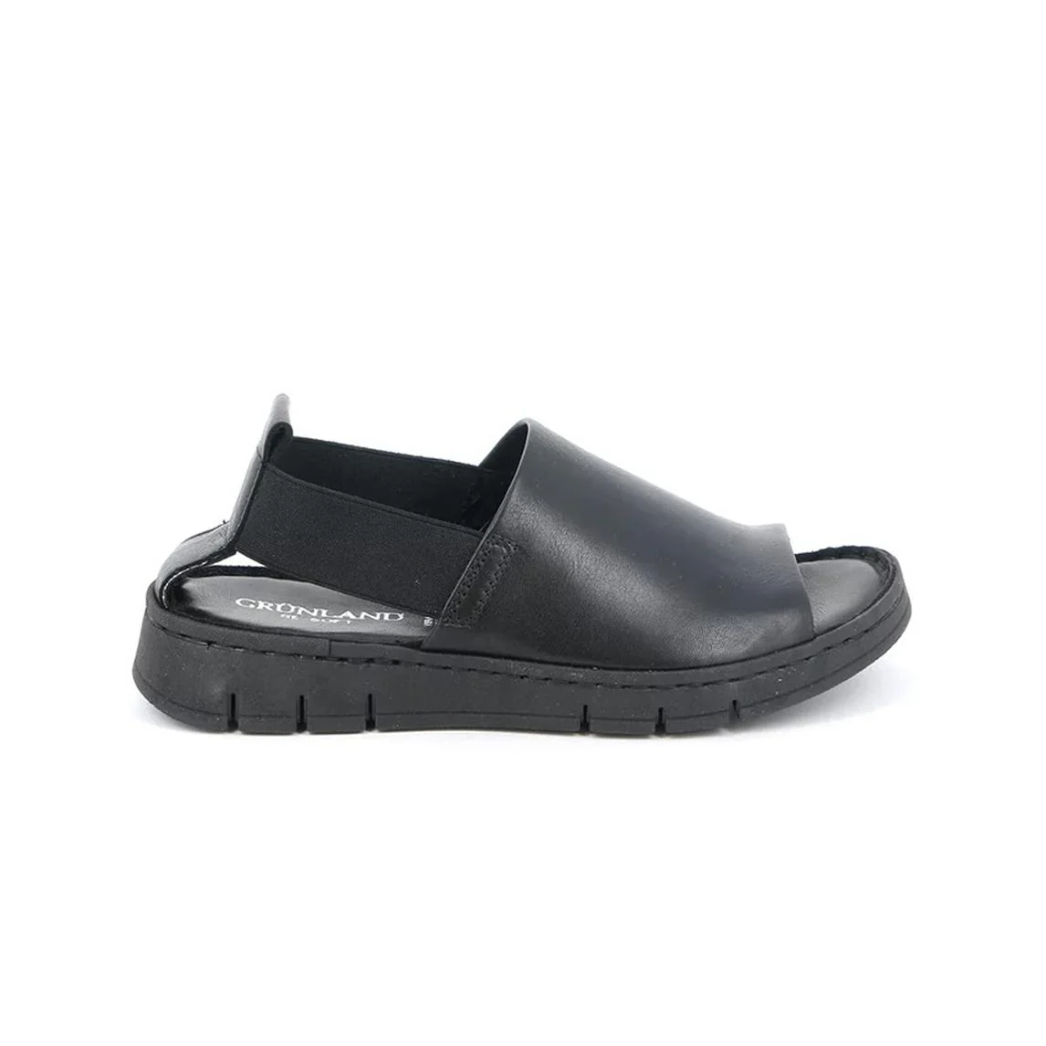 Grunland Sandali Confort in Pelle Nero - immagine 2