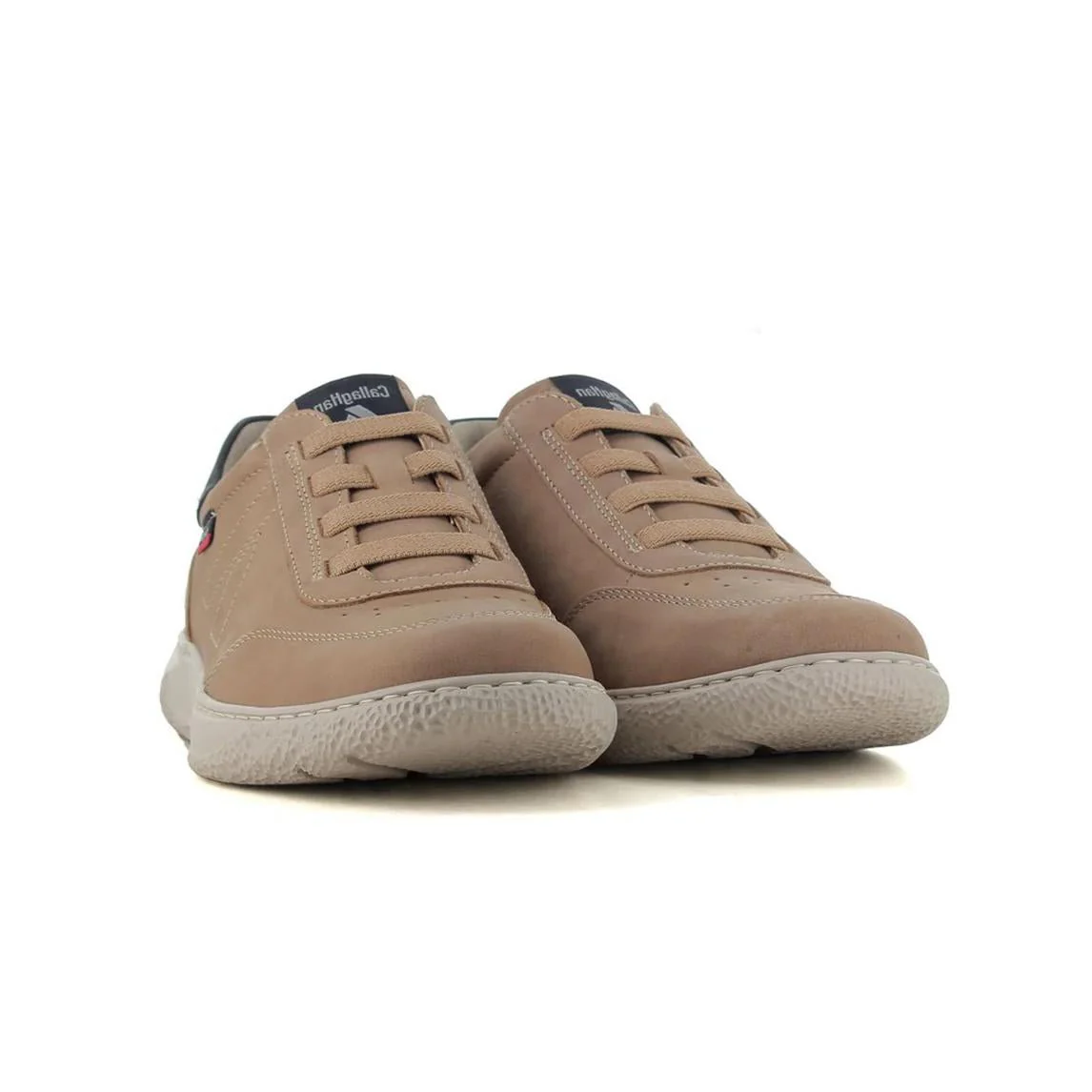 Callaghan Slipon Sneakers Uomo in Pelle Taupe - immagine 4
