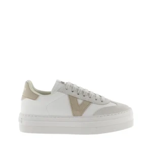 Victoria Sneakers Bassa Donna Platform Bianco Hielo