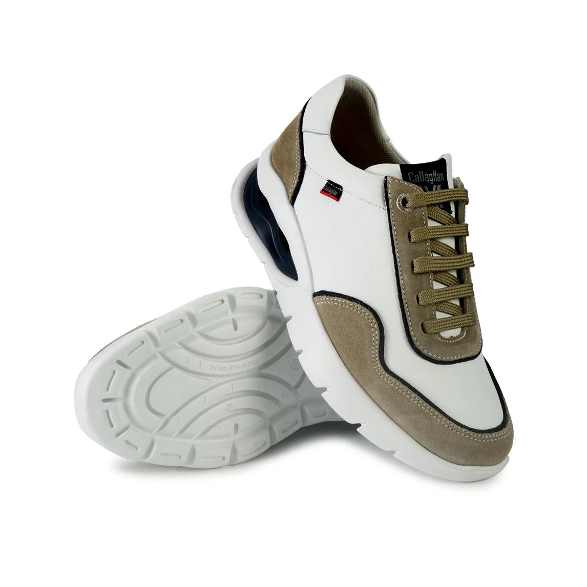Callaghan Sneakers Ammortizzata Uomo Pelle Bianca - immagine 3