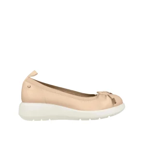 Impronte Ballerine con Zeppa in Pelle Nude