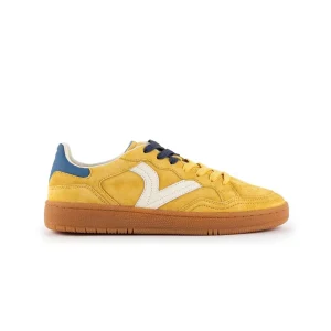 Victoria Sneakers Bassa Uomo in Pelle Giallo Multi
