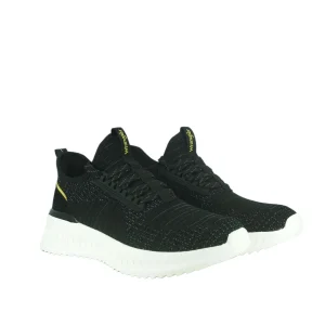 Sneakers Nera Slip On Uomo