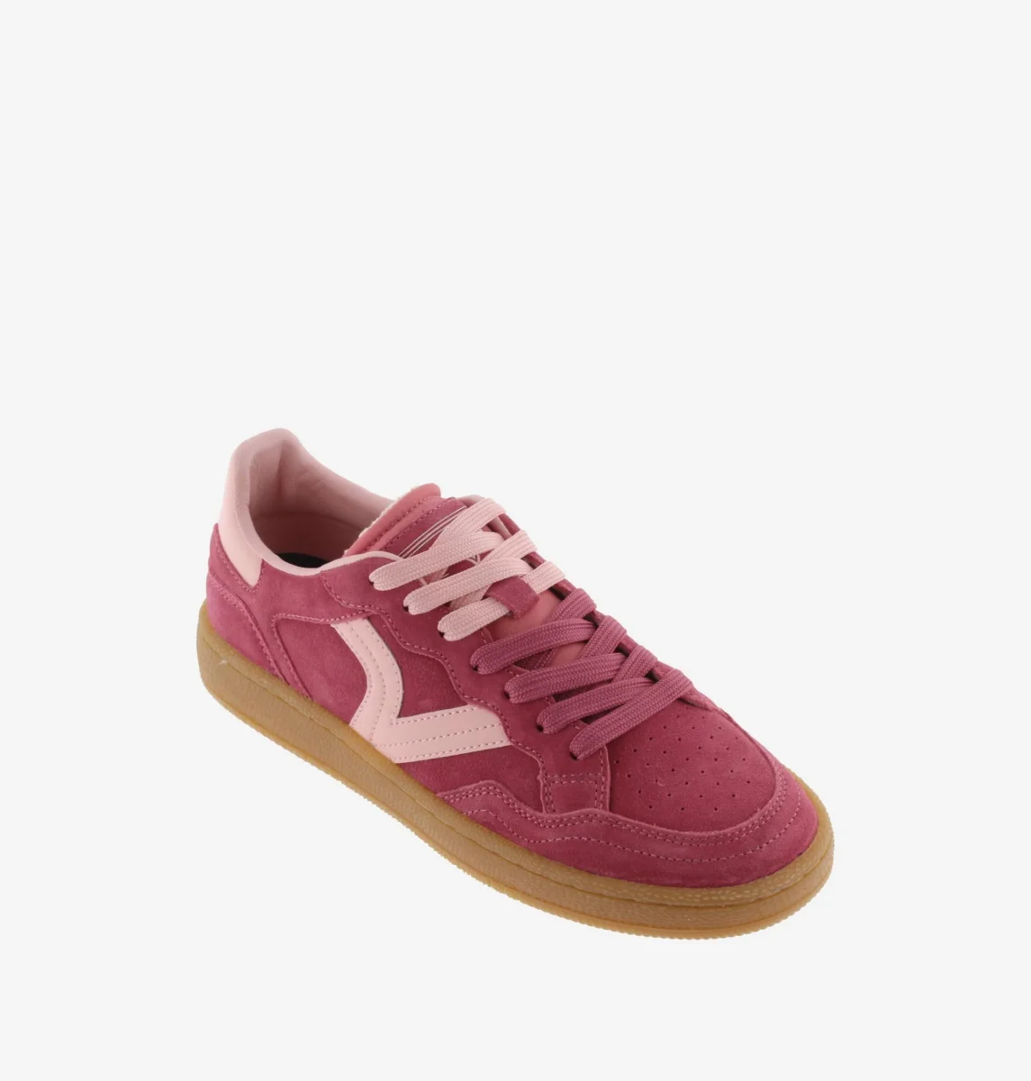 Victoria Sneakers Bassa Donna in Pelle Fucsia - immagine 4