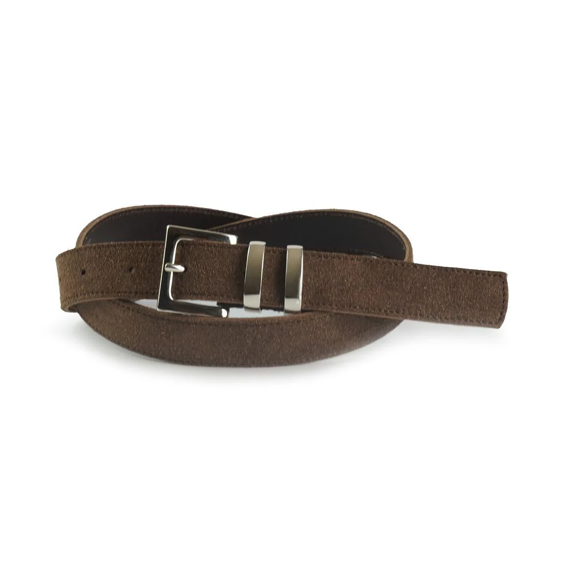 Spatarella Cintura Donna in Camoscio Marrone - immagine 3