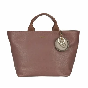 Borsa a Mano in Pelle con Tracolla