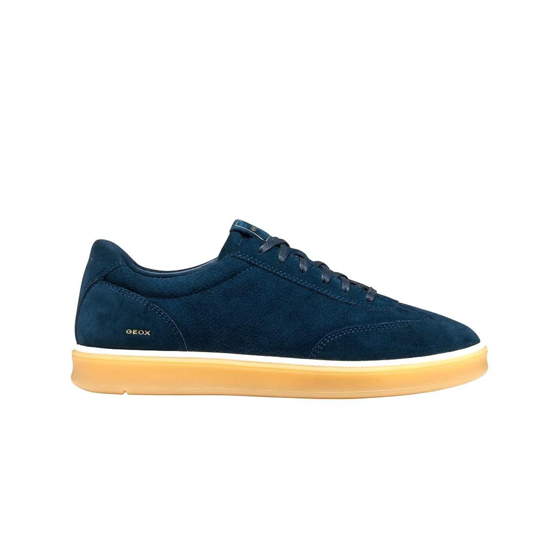 Geox Sneakers Bassa Uomo in Camoscio Blu - immagine 2